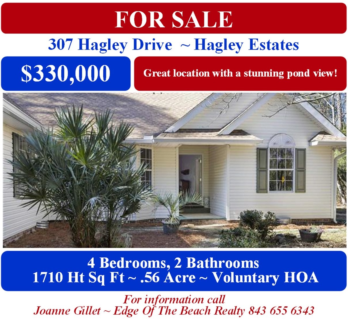 FOR SALE 307 Hagley Drive Hagley Estates