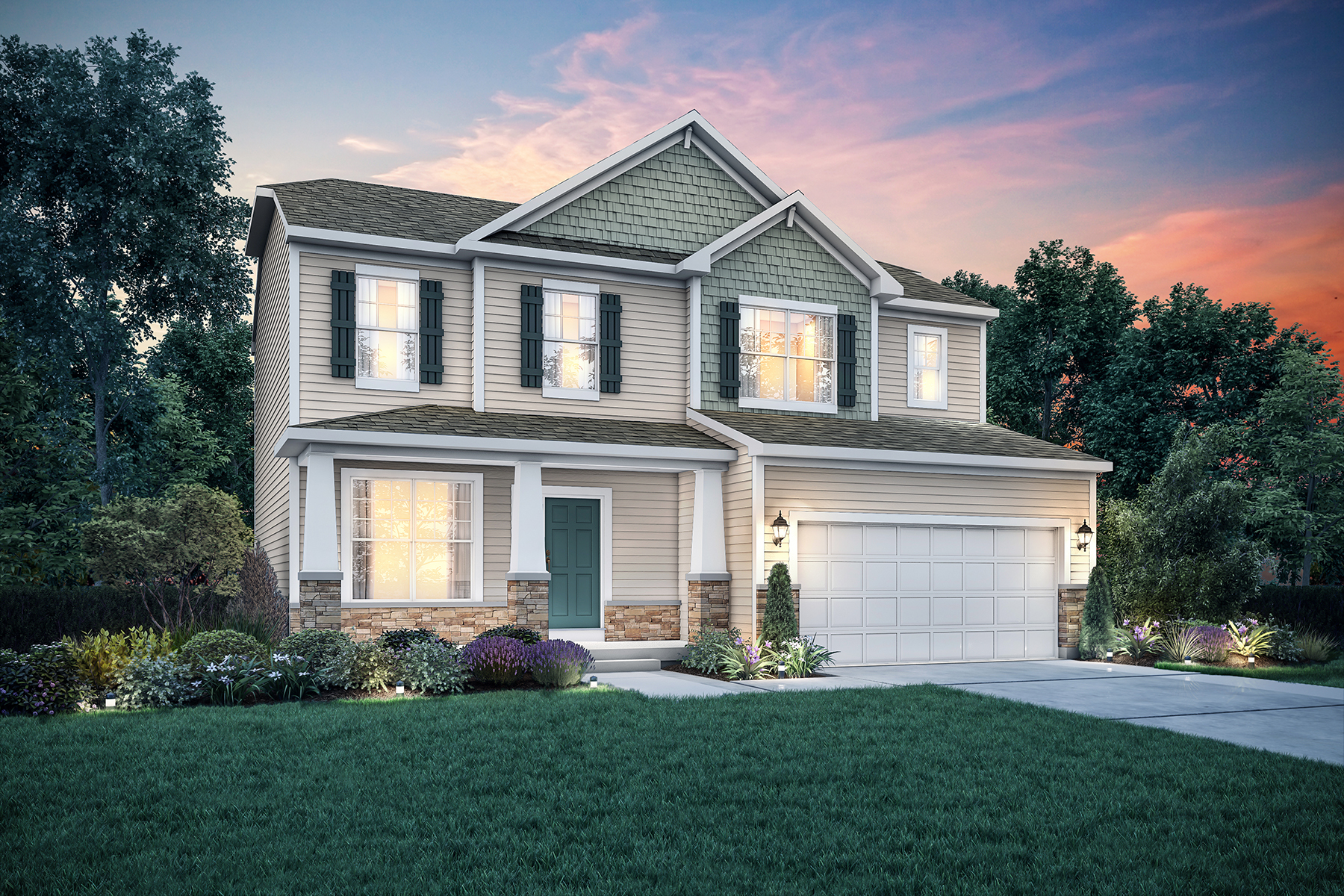 Mason Ohio New Spec Home for Sale 1 M1MKEP1