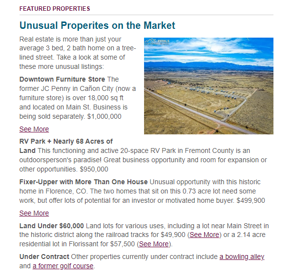 Unusual Properties You Can Buy Now