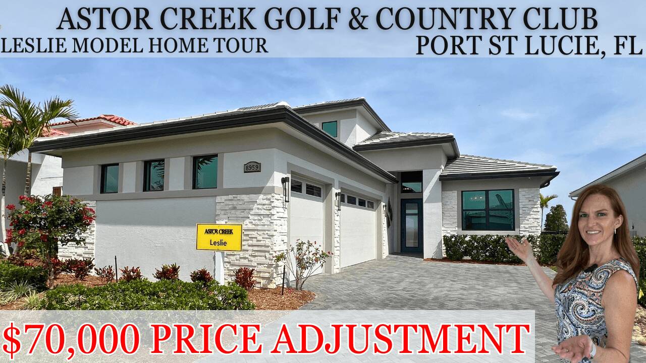 Leslie Model | Astor Creek Country Club Port Lucie FL - Astor Creek Port St Lucie Homes For Sale