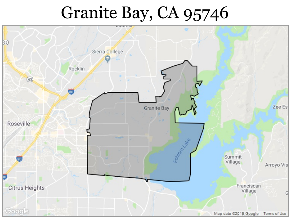 Granite Bay, CA 95746 Home Values (January 2019)