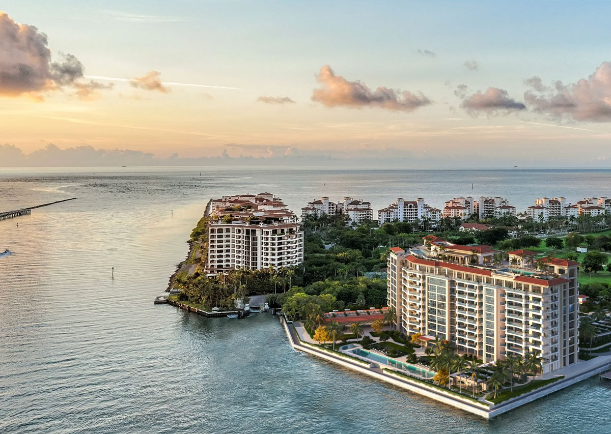 Penthouse on Fisher Island asking 90 Million