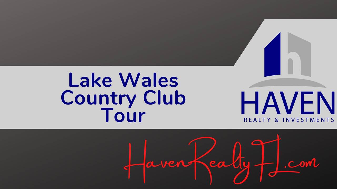 A tour of the Lake Wales Country Club!