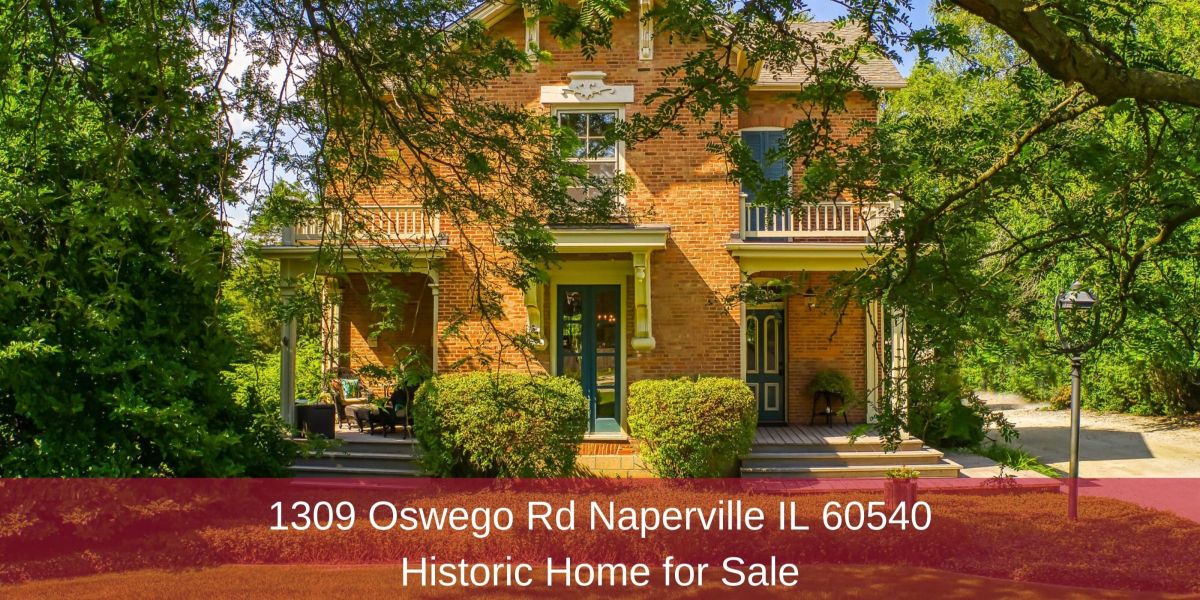 1309 Oswego Rd Naperville IL 60540 Historic Home