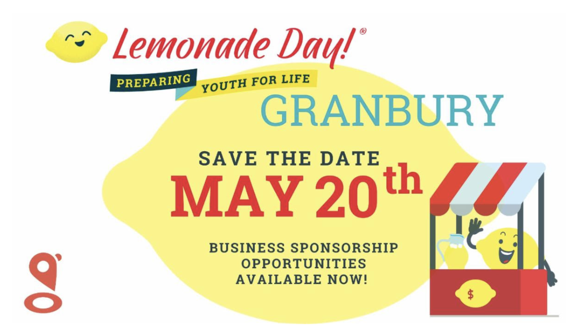 Lemonade Day is Coming to Granbury