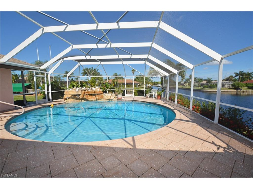 Direct Gulf Access Pool Home for Sale Cape Coral, FL