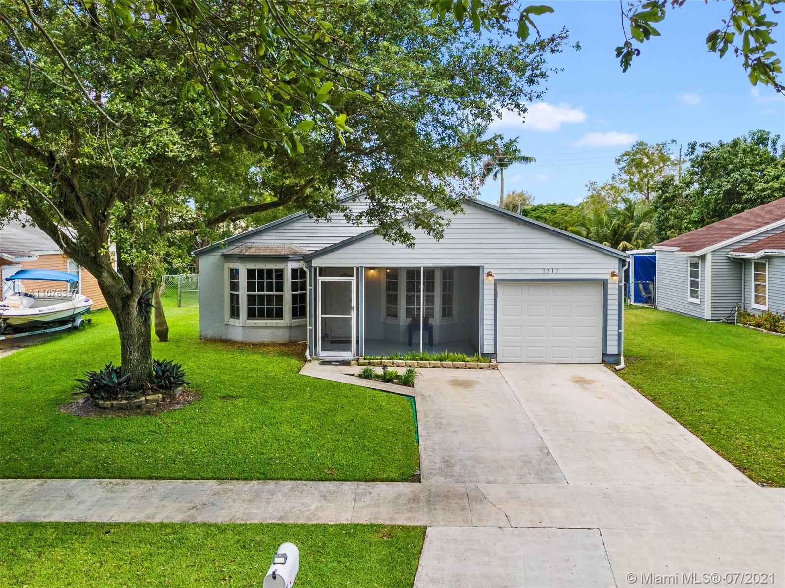 1711 SW 129th Way, Davie FL 33325 Home for Sale