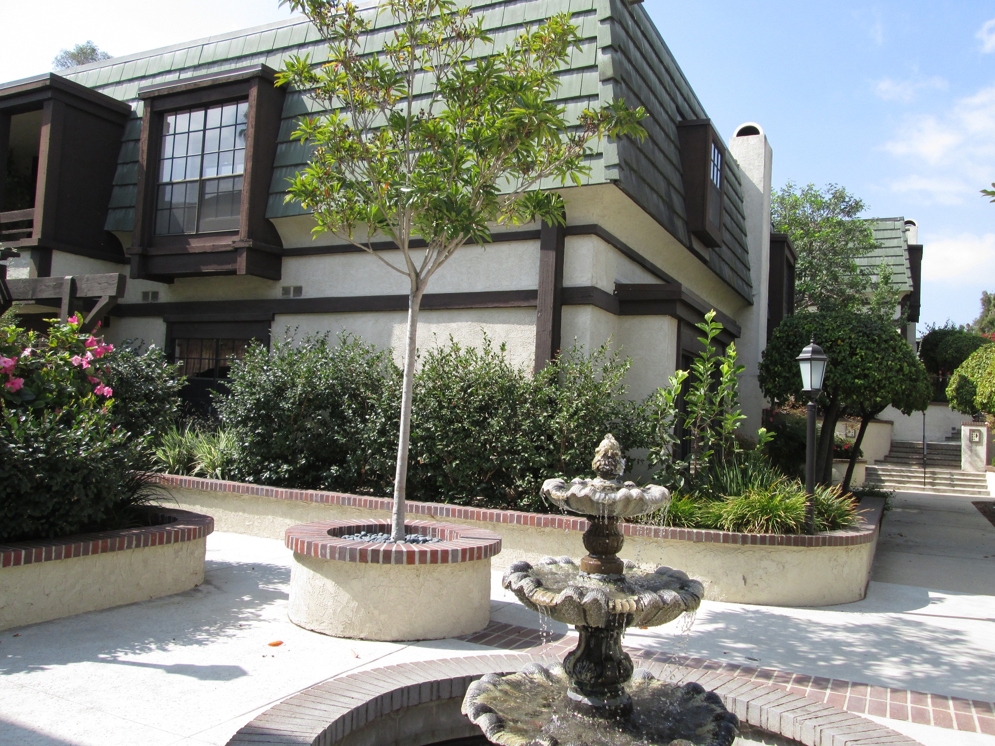 Townhomes With Garages Along Pasadena Millionaires Row