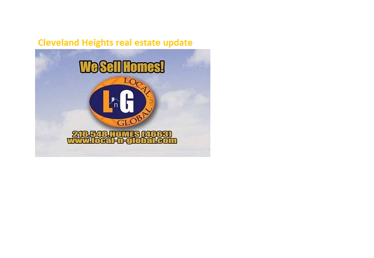Cleveland Heights real estate update for the week of 12
