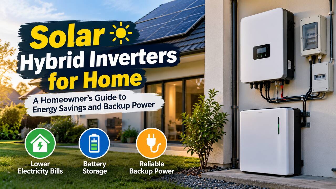Solar Invetor Home Solar Hybrid Inverters for Home: A Homeowner’s Guide to