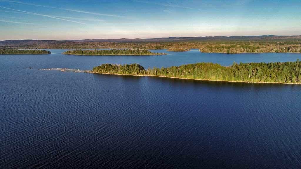 Maine Lake Camp On East Grand