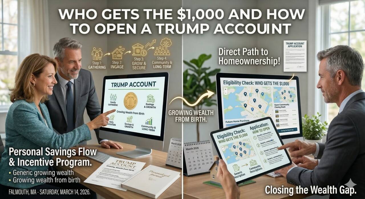 Who Gets the $1,000 and How to Open a Trump Account