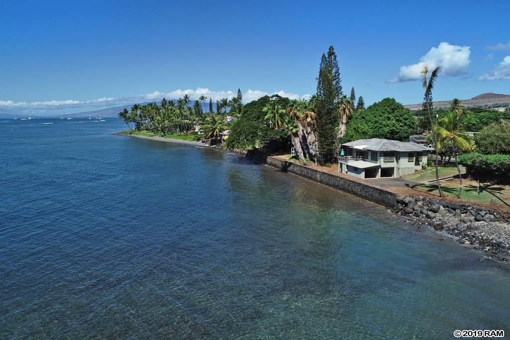 Rare Lahaina Real Estate Oceanfront Home for Sale on Fr