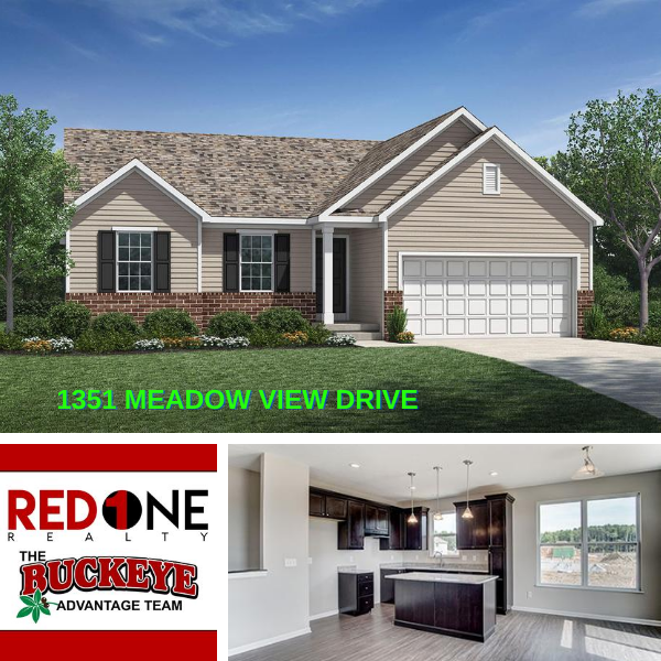 Marysville Ohio New Spec Home for Sale 1351 Meadow Vi