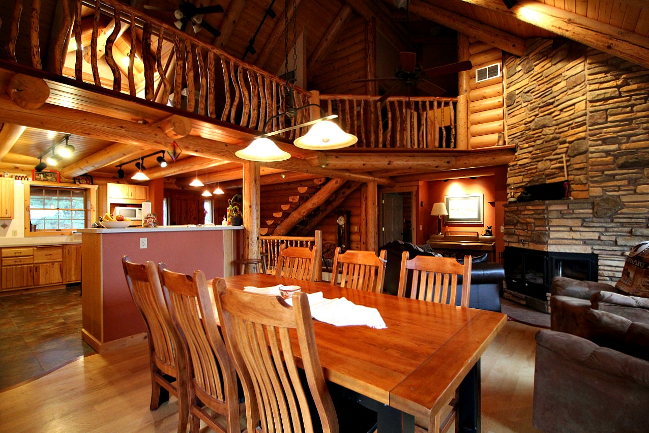 Custom Built Log Home in the Heart of the Black Hills