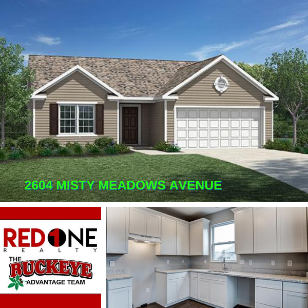 Lancaster Ohio New Spec Home for Sale 2604 Misty Mead