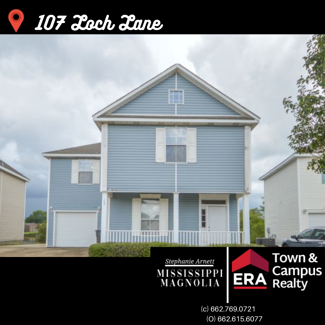 🏡 107 Loch Lane, Starkville, MS 39759 🏡🏡