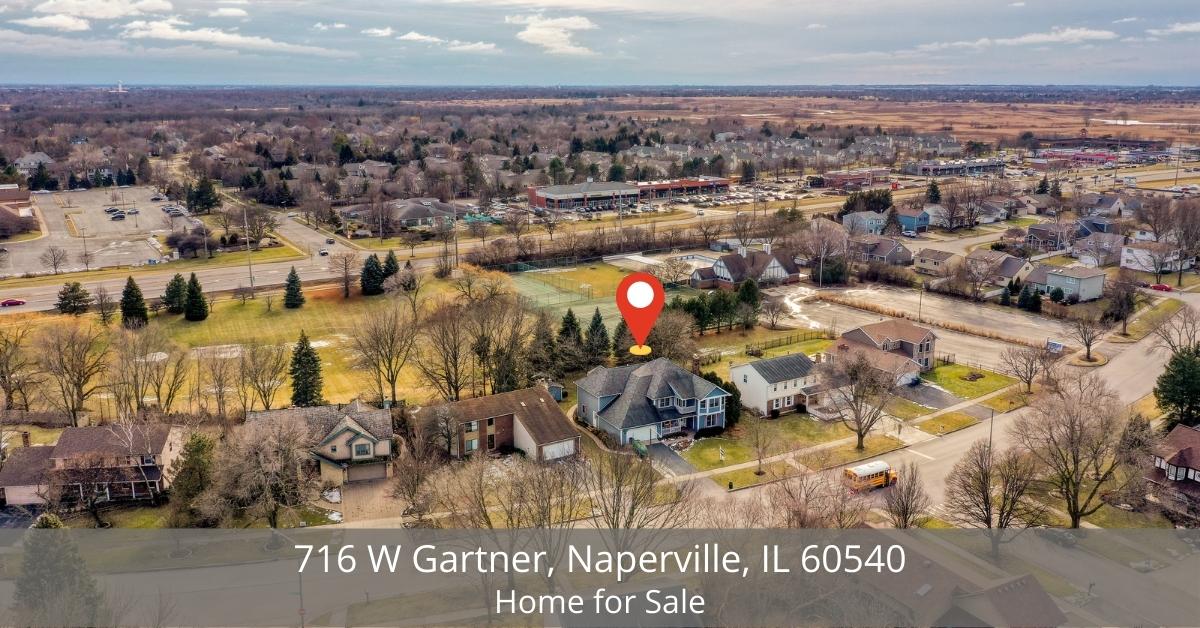 716 W Gartner Rd, Naperville, IL 60540 Home for Sale
