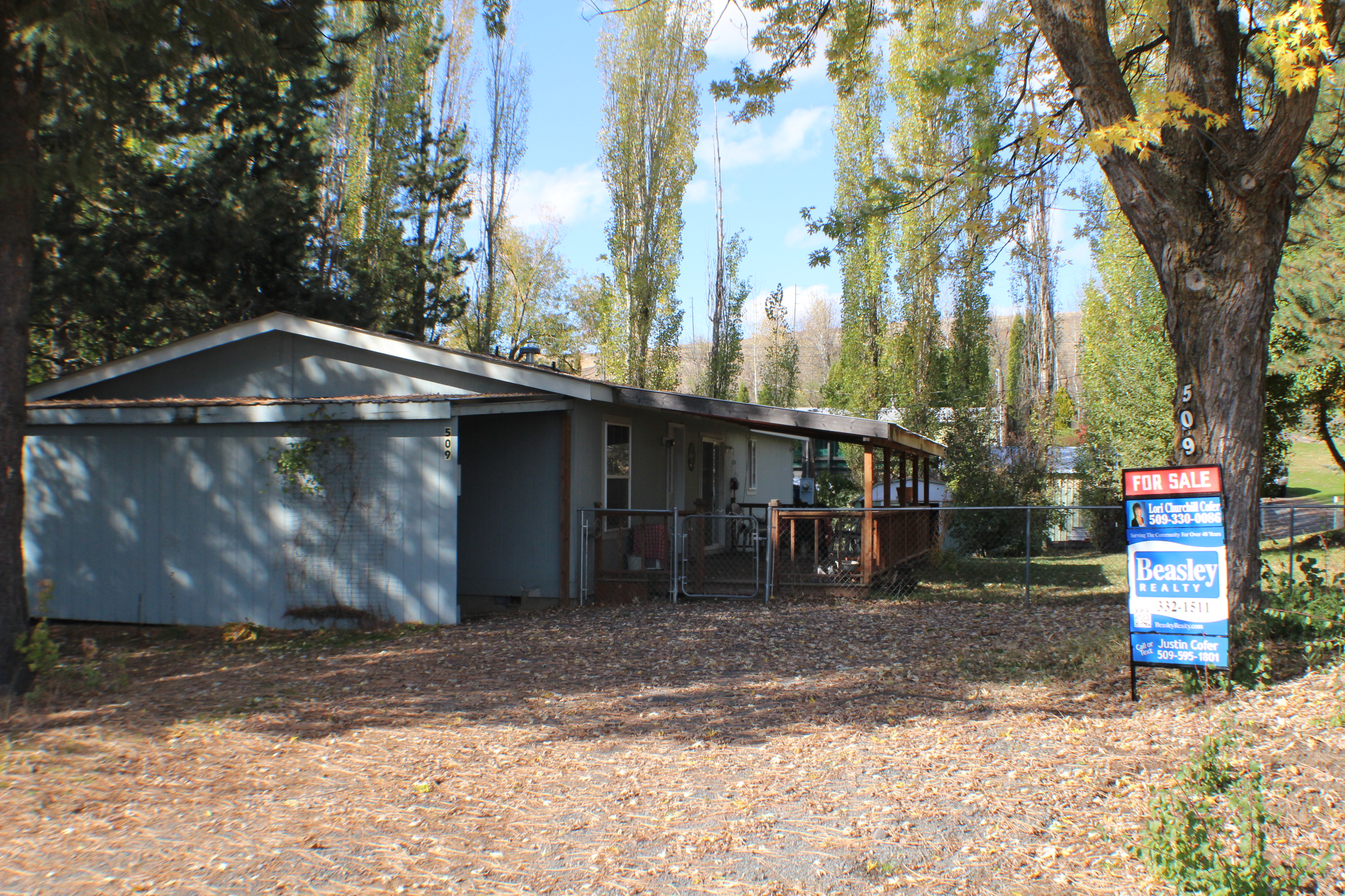 509 N E. St Albion WA 99102