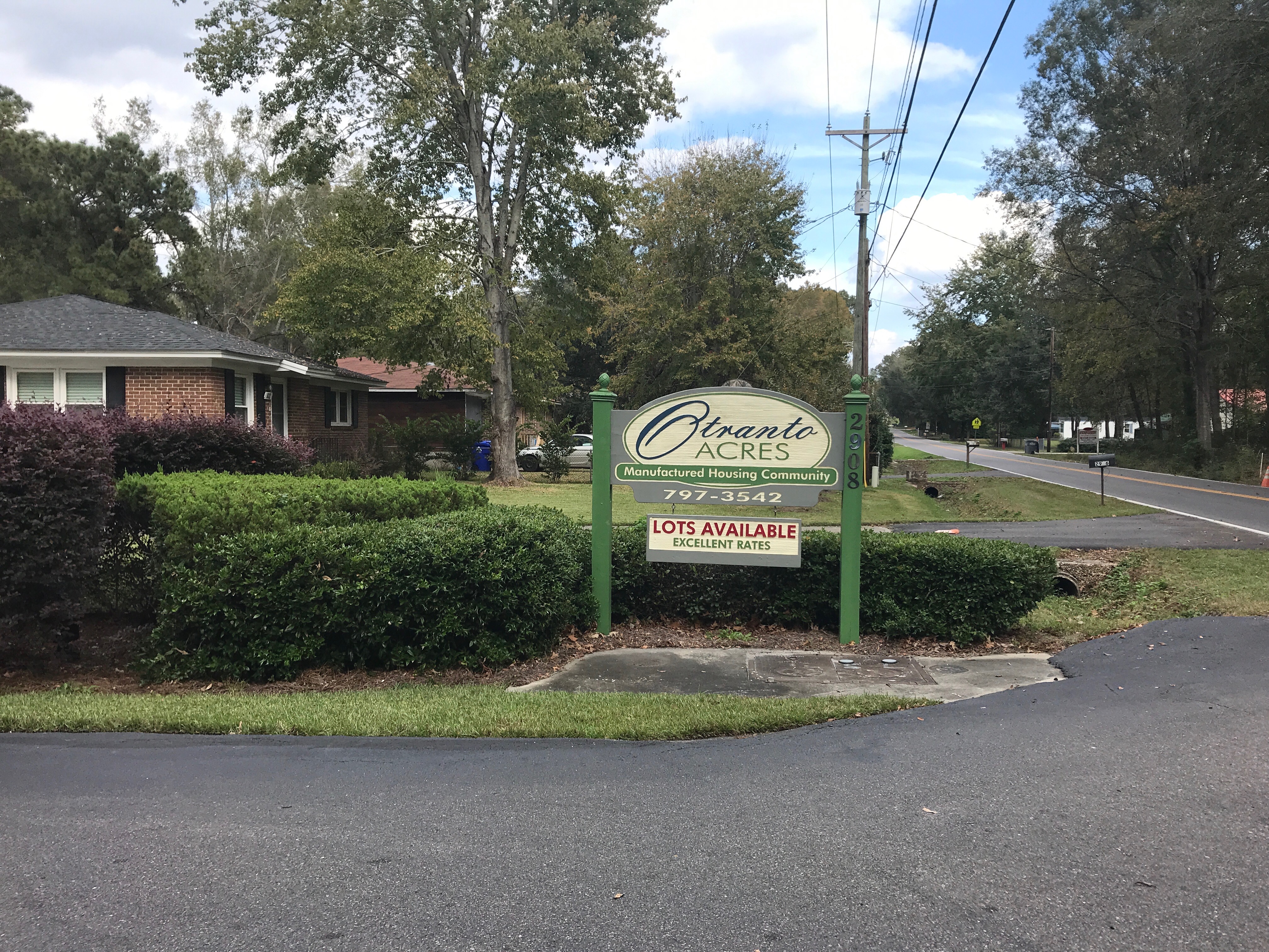 Rent to Own SWMH Otranto Acres MHP No. Charleston 2908