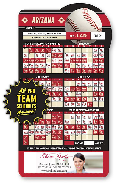 Baseball Schedules For Realtors Pre Spring Sale Baseball Schedules For Realtors Pre Spring Sale
