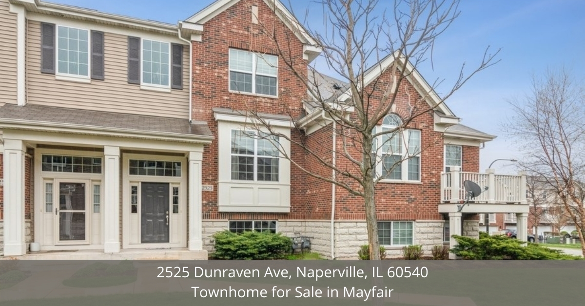 2525 Dunraven Ave, Naperville, IL 60540 Townhome for