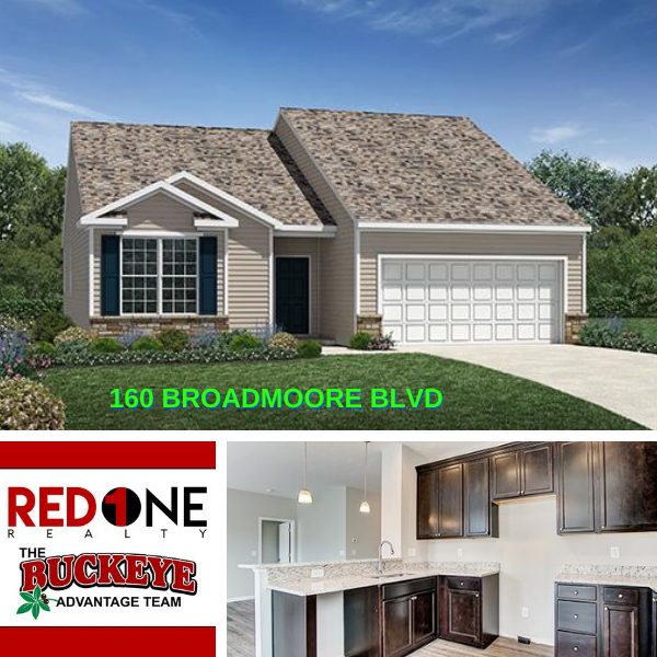 Pataskala Ohio New Spec Home for Sale 160 Broadmoore