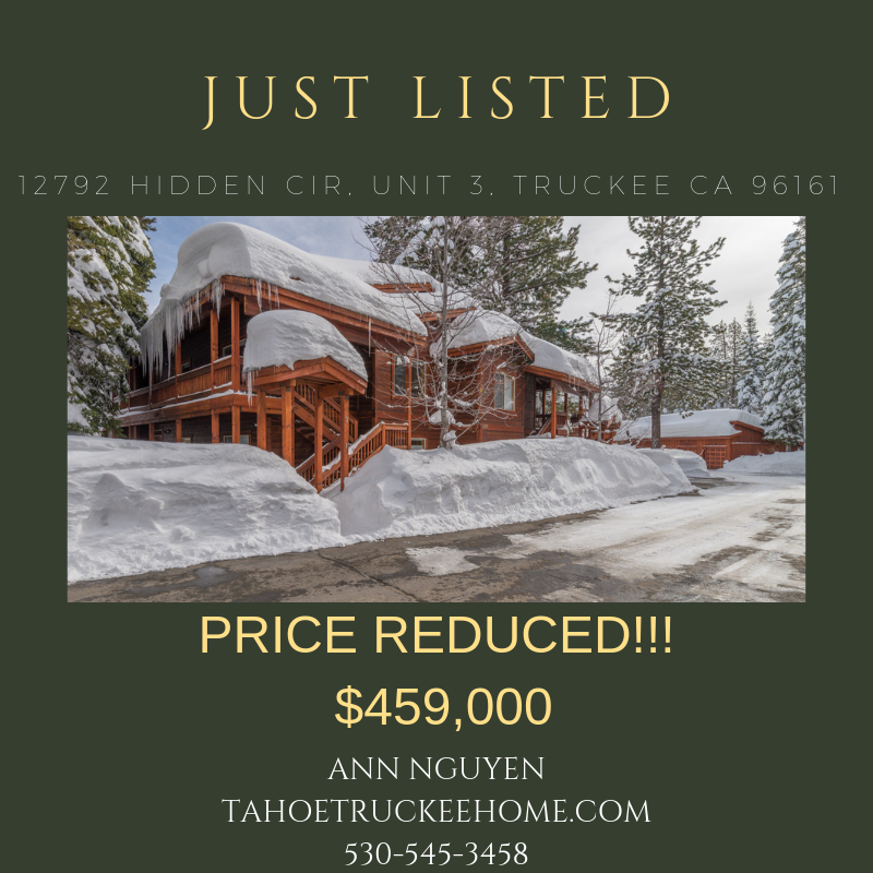 AMAZING PROPERTY IN TRUCKEE, CA!