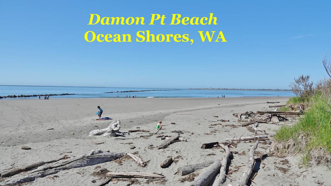 Ocean Shores, WA Places: Damon Pt Beach