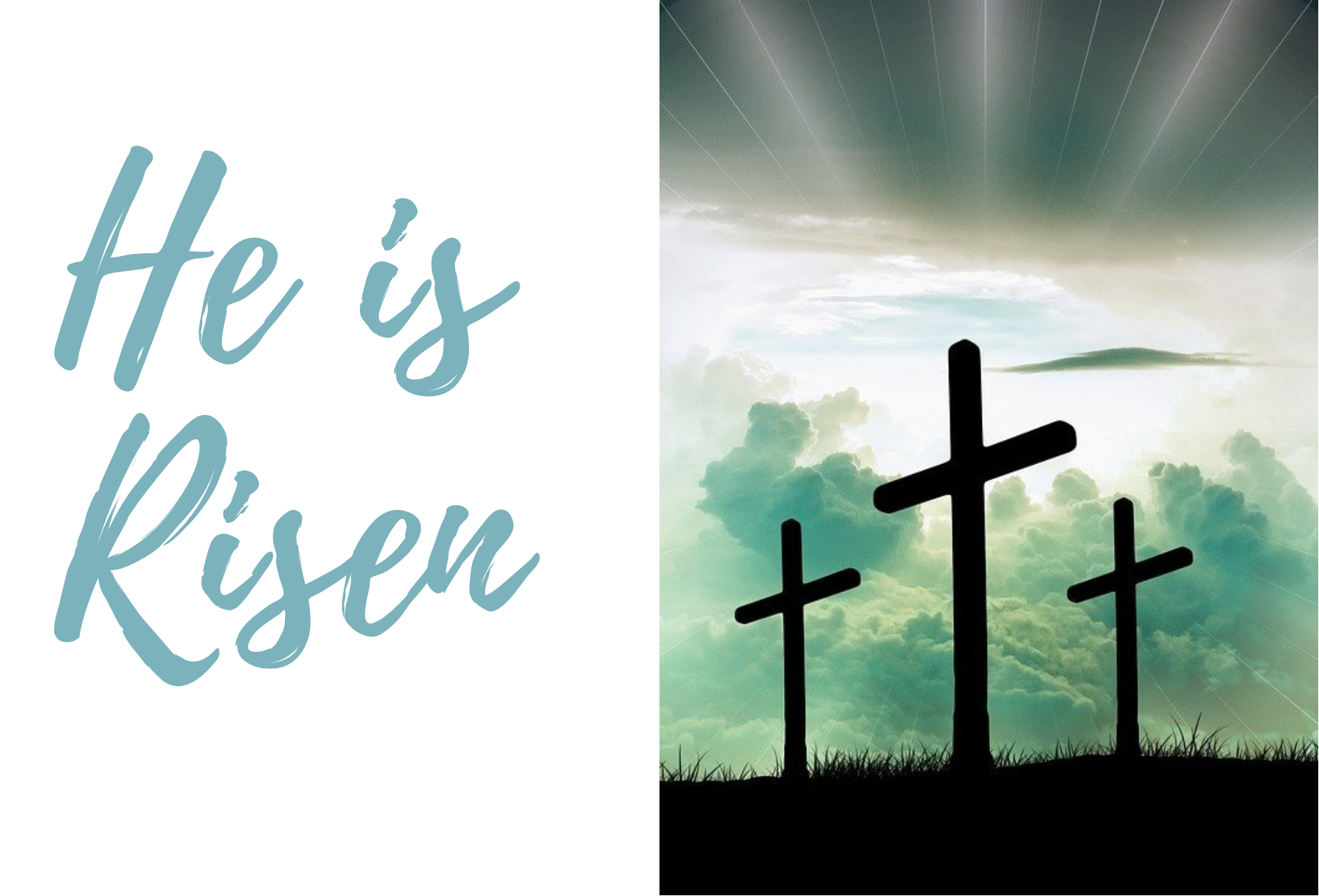 He is Risen!! Wishing you Easter Blessings throughout