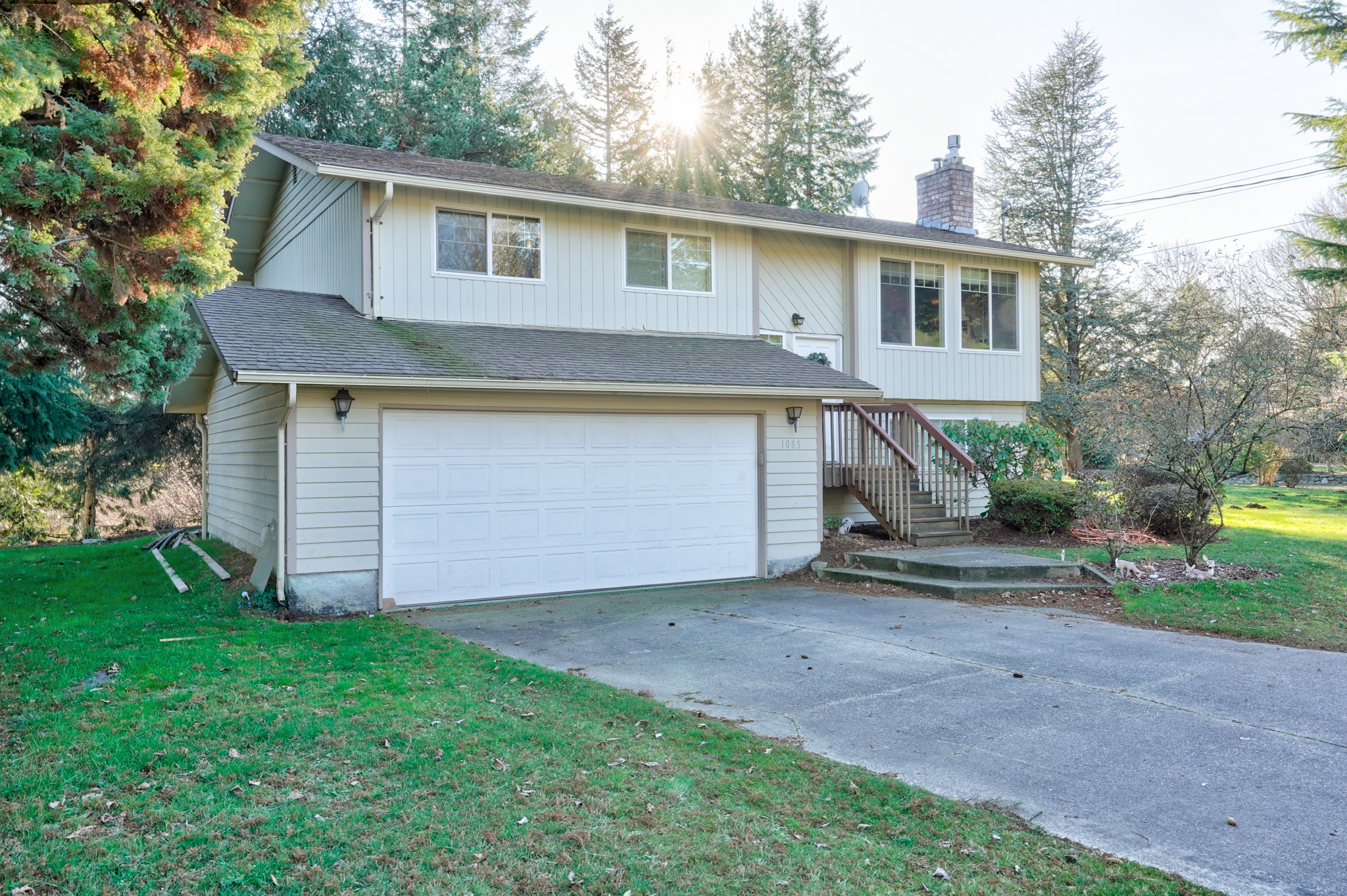 Split Level Home on Nearly an Acre Land