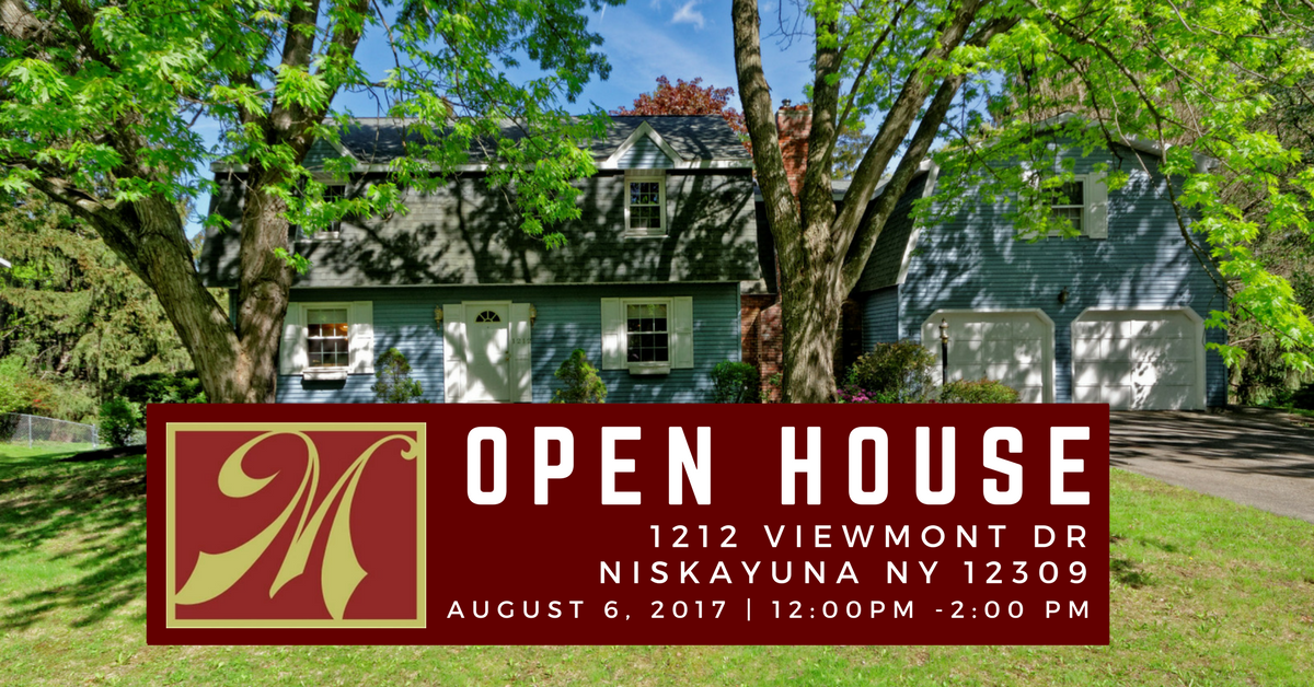 Open House: 1212 Viewmont Dr Niskayuna NY 12309