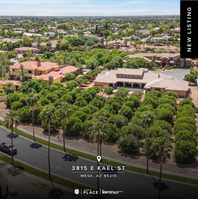 Mesa, AZ Land For Sale 0.94 Acre Citrus Lot In Villa T