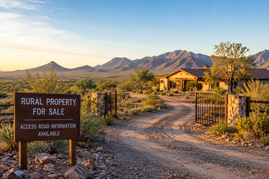 What Rural Arizona Sellers Should Know Abt Access Road
