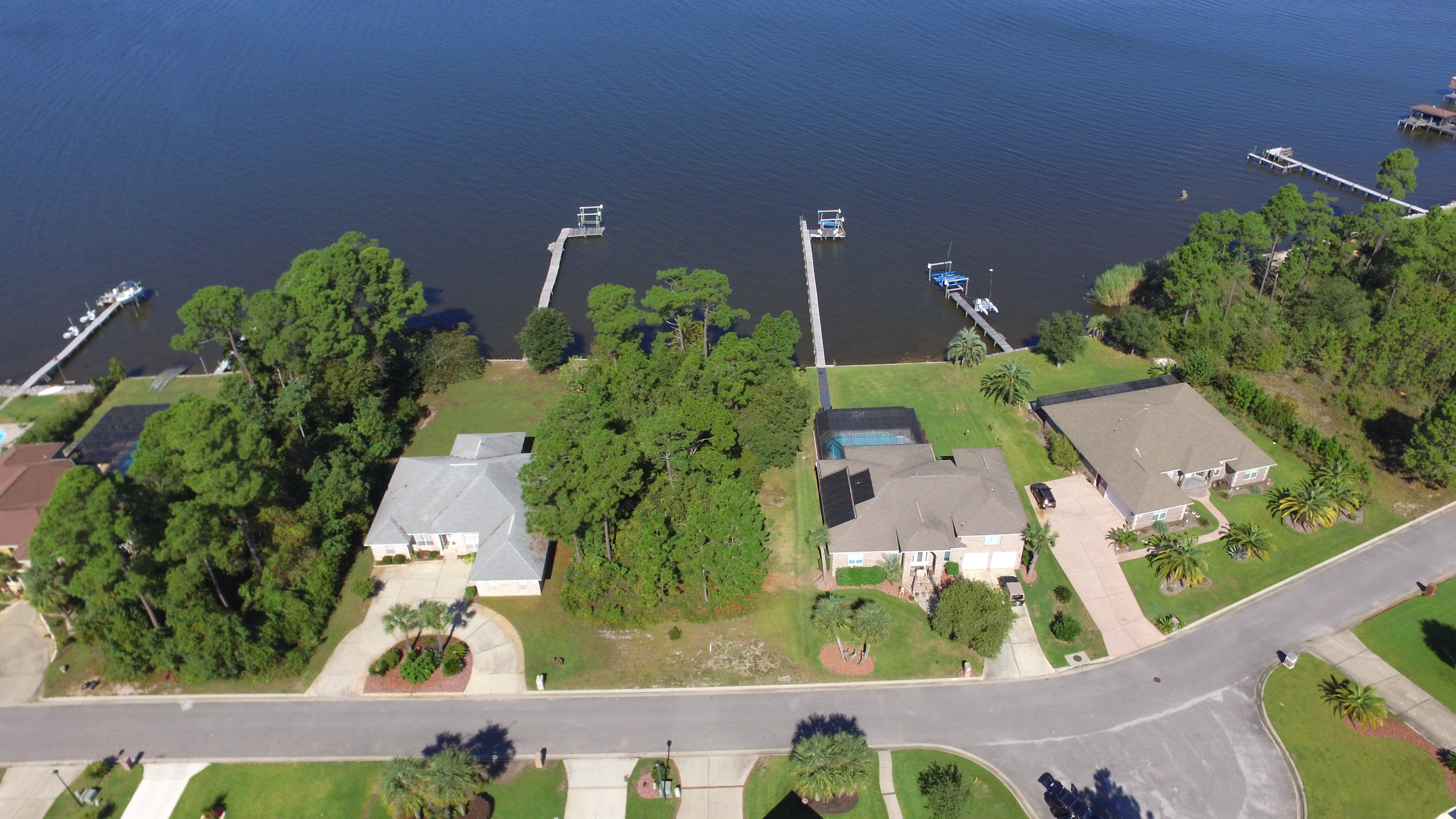 waterfront lot