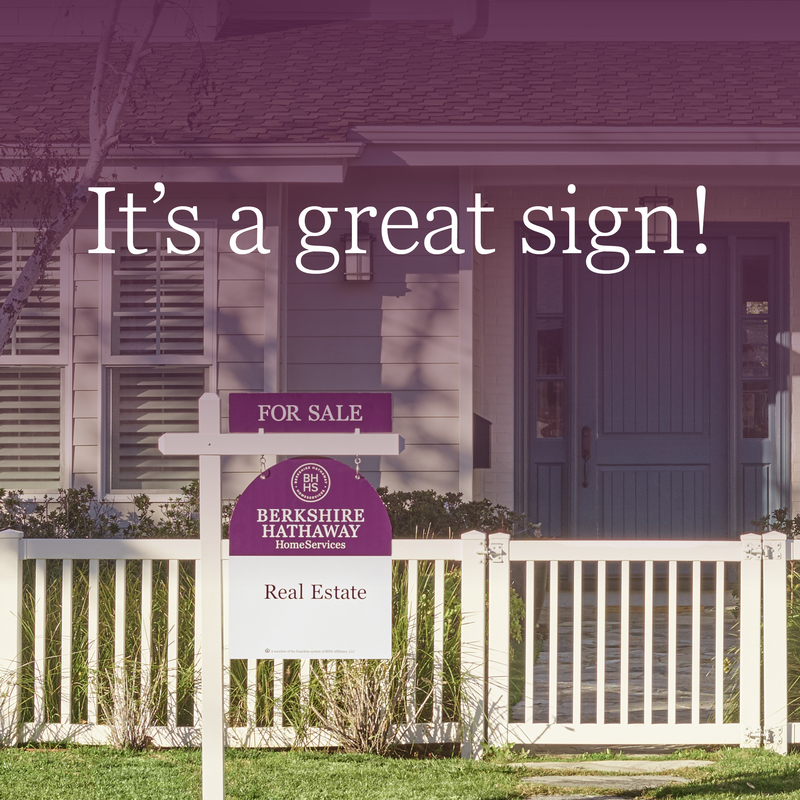 Berkshire Hathaway HomeServices It's a great sign!