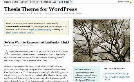thesis 1.7 by chris pearson There was an argument brewing on twitter today, so i invited the two guys at the center of it to talk openly here chris pearson, as you might have heard in his recent mixergy interview, is racking up sales of thesis, the popular premium theme he created for wordpress. thesis 1.7 by chris pearson There was an argument brewing on twitter today, so i invited the two guys at the center of it to talk openly here chris pearson, as you might have heard in his recent mixergy interview, is racking up sales of thesis, the popular premium theme he created for wordpress.