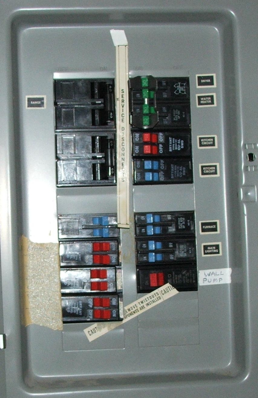 Выборка Split-Panel. Box Type Breaker. Old Murray electrical Panel.