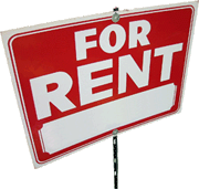 for rent sign