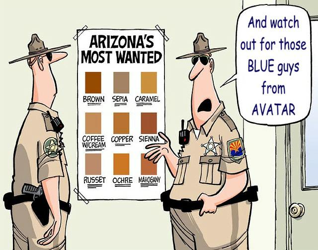 Wordless Wednesday Cartoon Arizona S Most Wanted Color Chart.